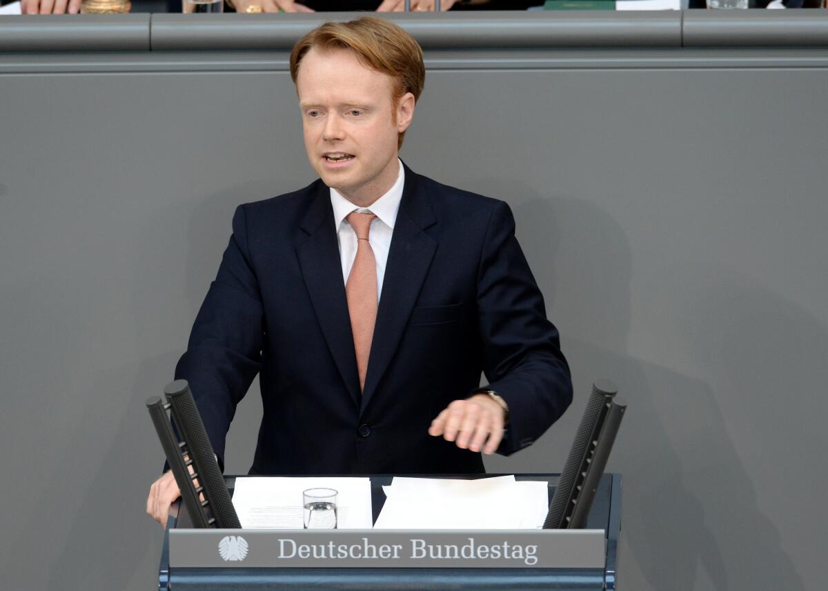 Jan Metzler, CDU/CSU, Bundestagsabgeordneter, Abgeordneter, Mitglied des Deutschen Bundestages, MdB, Rede, Deutscher Bundestag, 30. Sitzung, Epl 09, Thema: Haushalt 2014 - Wirtschaft und Energie.; Rednerpult. Metzler, Jan Jan Metzler, CDU/CSU, Bundestagsabgeordneter, Abgeordneter, Mitglied des Deutschen Bundestages, MdB, Rede, Deutscher Bundestag, 30. Sitzung, Epl 09, Thema: Haushalt 2014 - Wirtschaft und Energie.; Rednerpult.