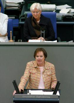 Schewe-Gerigk, Irmingard; Hasselfeldt, Gerda Reichstagsgebäude, Plenarsaal