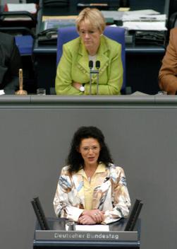 Wolff, Waltraud; Kastner, Susanne Reichstagsgebäude, Plenarsaal