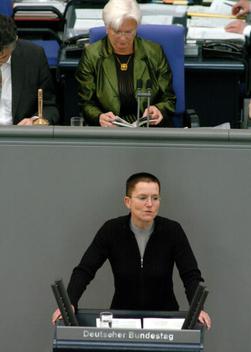 Sitte, Petra; Hasselfeldt, Gerda Reichstagsgebäude, Plenarsaal
