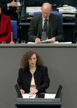 Möller, Kornelia; Lammert, Norbert Reichstagsgebäude, Plenarsaal