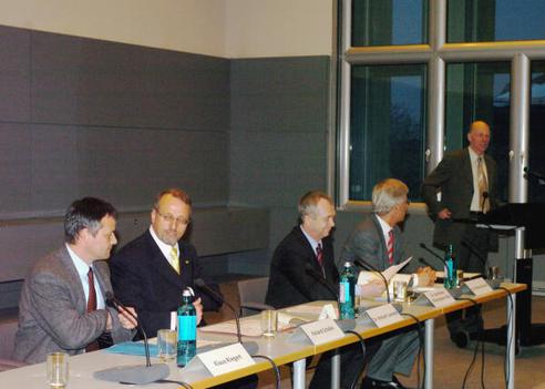 Lammert, Norbert; Bürsch, Michael; Riegert, Klaus Reichstagsgebäude, Protokollsaal