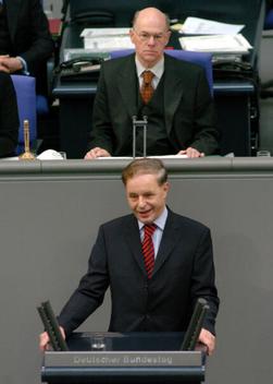 Essen, Jörg van; Lammert, Norbert Reichstagsgebäude, Plenarsaal