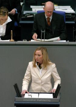 Gruß, Miriam; Lammert, Norbert Reichstagsgebäude, Plenarsaal