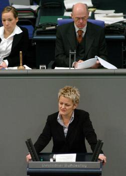 Künast, Renate; Lammert, Norbert Reichstagsgebäude, Plenarsaal