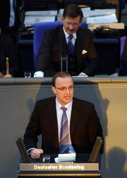 Spahn, Jens; Solms, Hermann Otto Reichstagsgebäude, Plenarsaal
