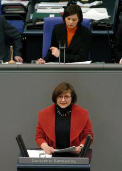 Binder, Karin; Göring-Eckardt, Katrin Reichstagsgebäude, Plenarsaal