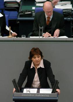 Deligöz, Ekin; Lammert, Norbert Reichstagsgebäude, Plenarsaal