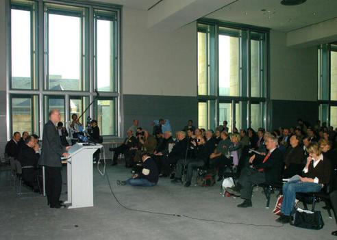 Leif, Thomas; Speth, Rudolf; Lammert, Norbert; Papier, Hans-Jürgen; Krüger, Thomas Reichstagsgebäude, Protokollsaal
