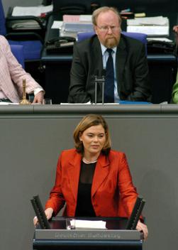 Klöckner, Julia; Thierse, Wolfgang Reichstagsgebäude, Plenarsaal