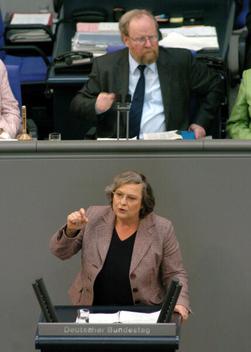Höhn, Bärbel; Thierse, Wolfgang Reichstagsgebäude, Plenarsaal