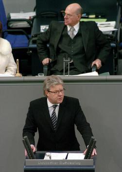 Krüger, Hans-Ulrich; Lammert, Norbert Reichstagsgebäude, Plenarsaal
