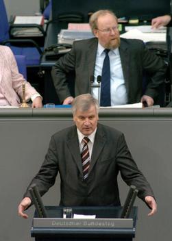 Seehofer, Horst Lorenz; Thierse, Wolfgang Reichstagsgebäude, Plenarsaal