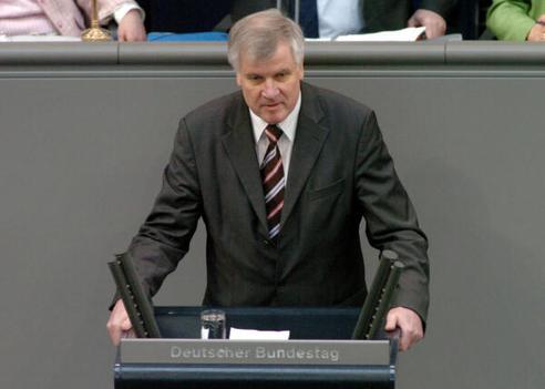 Seehofer, Horst Lorenz Reichstagsgebäude, Plenarsaal