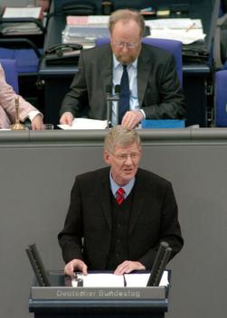 Blumentritt, Volker; Thierse, Wolfgang Reichstagsgebäude, Plenarsaal