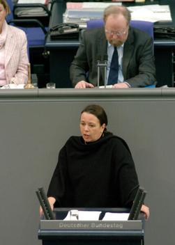 Heinen, Ursula; Thierse, Wolfgang Reichstagsgebäude, Plenarsaal