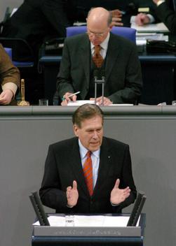Glos, Michael; Lammert, Norbert Reichstagsgebäude, Plenarsaal