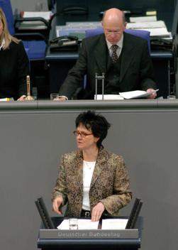 Zimmermann, Sabine; Lammert, Norbert Reichstagsgebäude, Plenarsaal