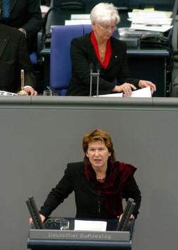 Dückert, Thea; Hasselfeldt, Gerda Reichstagsgebäude, Plenarsaal