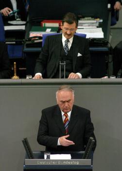 Böhmer, Wolfgang; Solms, Hermann Otto Reichstagsgebäude, Plenarsaal