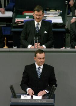 Wissing, Volker; Solms, Hermann Otto Reichstagsgebäude, Plenarsaal