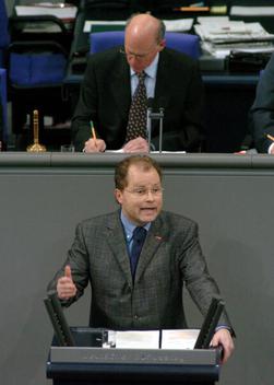 Lange, Christian; Lammert, Norbert Reichstagsgebäude, Plenarsaal