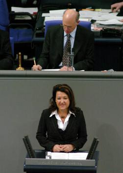 Krüger-Leißner, Angelika; Lammert, Norbert Reichstagsgebäude, Plenarsaal