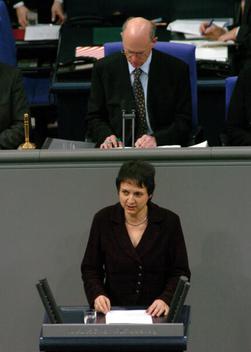 Heß, Petra; Lammert, Norbert Reichstagsgebäude, Plenarsaal