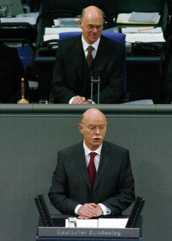 Struck, Peter; Lammert, Norbert Reichstagsgebäude, Plenarsaal
