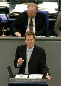 Brauksiepe, Ralf; Thierse, Wolfgang Reichstagsgebäude, Plenarsaal
