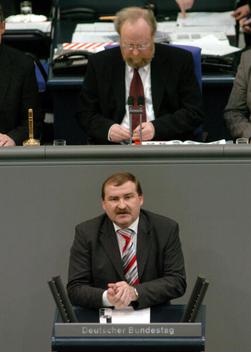 Straubinger, Max; Thierse, Wolfgang Reichstagsgebäude, Plenarsaal
