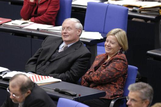 Lafontaine, Oskar; Lötzsch, Gesine Reichstagsgebäude, Plenarsaal