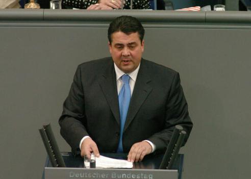 Gabriel, Sigmar Reichstagsgebäude, Plenarsaal