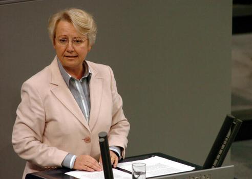Schavan, Annette Reichstagsgebäude, Plenarsaal