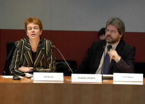 Hoppe, Thilo; Koczy, Ute Paul-Löbe-Haus, Sitzungssaal