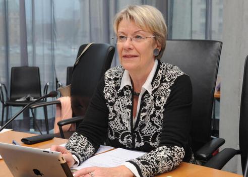 Merkel, Petra Paul-Löbe-Haus, Sitzungssaal