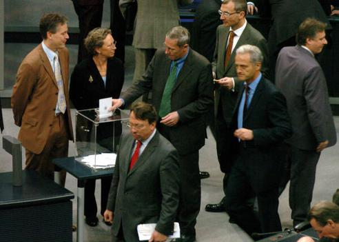 Herrmann, Jürgen; Lösekrug-Möller, Gabriele; Claus, Roland; Ramsauer, Peter; Beck, Volker; Benneter, Klaus Uwe Reichstagsgebäude, Plenarsaal