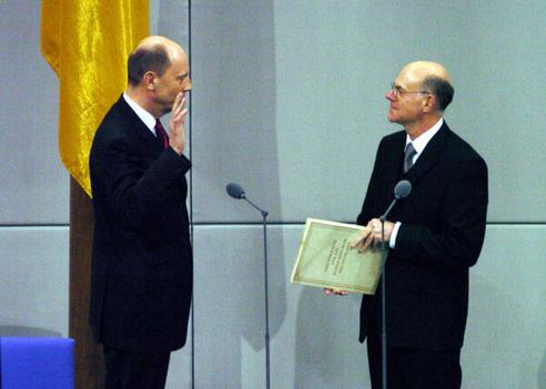 Lammert, Norbert; Tiefensee, Wolfgang Reichstagsgebäude, Plenarsaal