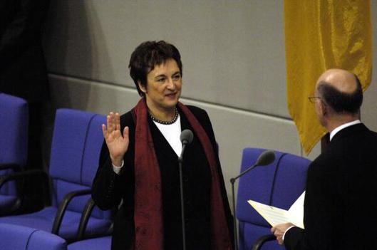 Zypries, Brigitte; Lammert, Norbert Reichstagsgebäude, Plenarsaal