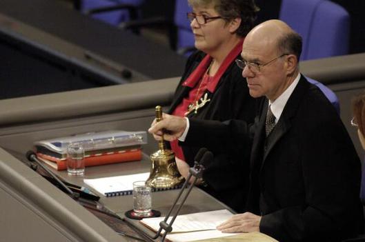 Lammert, Norbert; Westrich, Lydia Reichstagsgebäude, Plenarsaal