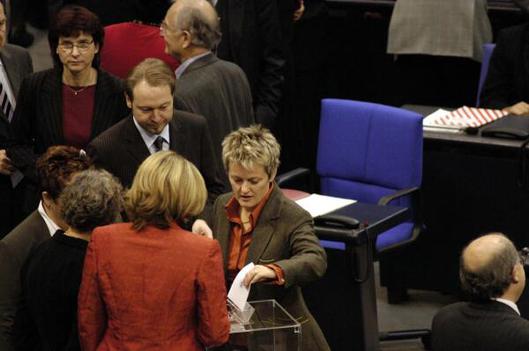 Künast, Renate Reichstagsgebäude, Plenarsaal