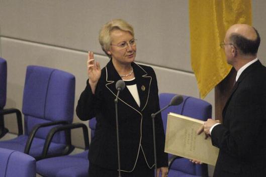 Schavan, Annette; Lammert, Norbert Reichstagsgebäude, Plenarsaal