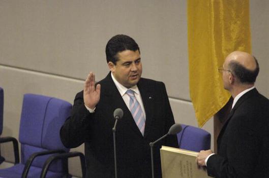 Gabriel, Sigmar; Lammert, Norbert Reichstagsgebäude, Plenarsaal