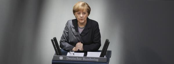Merkel, Angela Reichstagsgebäude, Plenarsaal