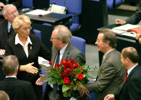 Thierse, Wolfgang; Kastner, Susanne; Lafontaine, Oskar; Müntefering, Franz; Scholz, Olaf Reichstagsgebäude, Plenarsaal