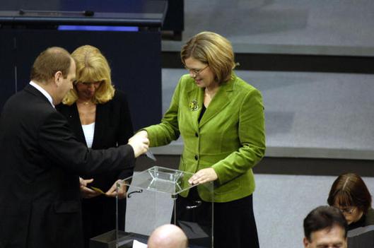 Brähmig, Klaus; Winterstein, Claudia; Klöckner, Julia Reichstagsgebäude, Plenarsaal