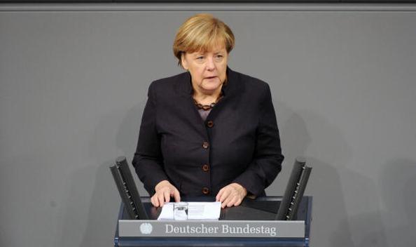 Merkel, Angela Reichstagsgebäude, Plenarsaal