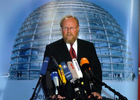 Thierse, Wolfgang Reichstagsgebäude, Präsidialebene