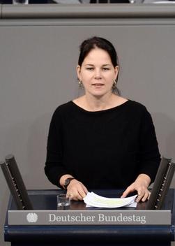 Baerbock, Annalena Reichstagsgebäude, Plenarsaal