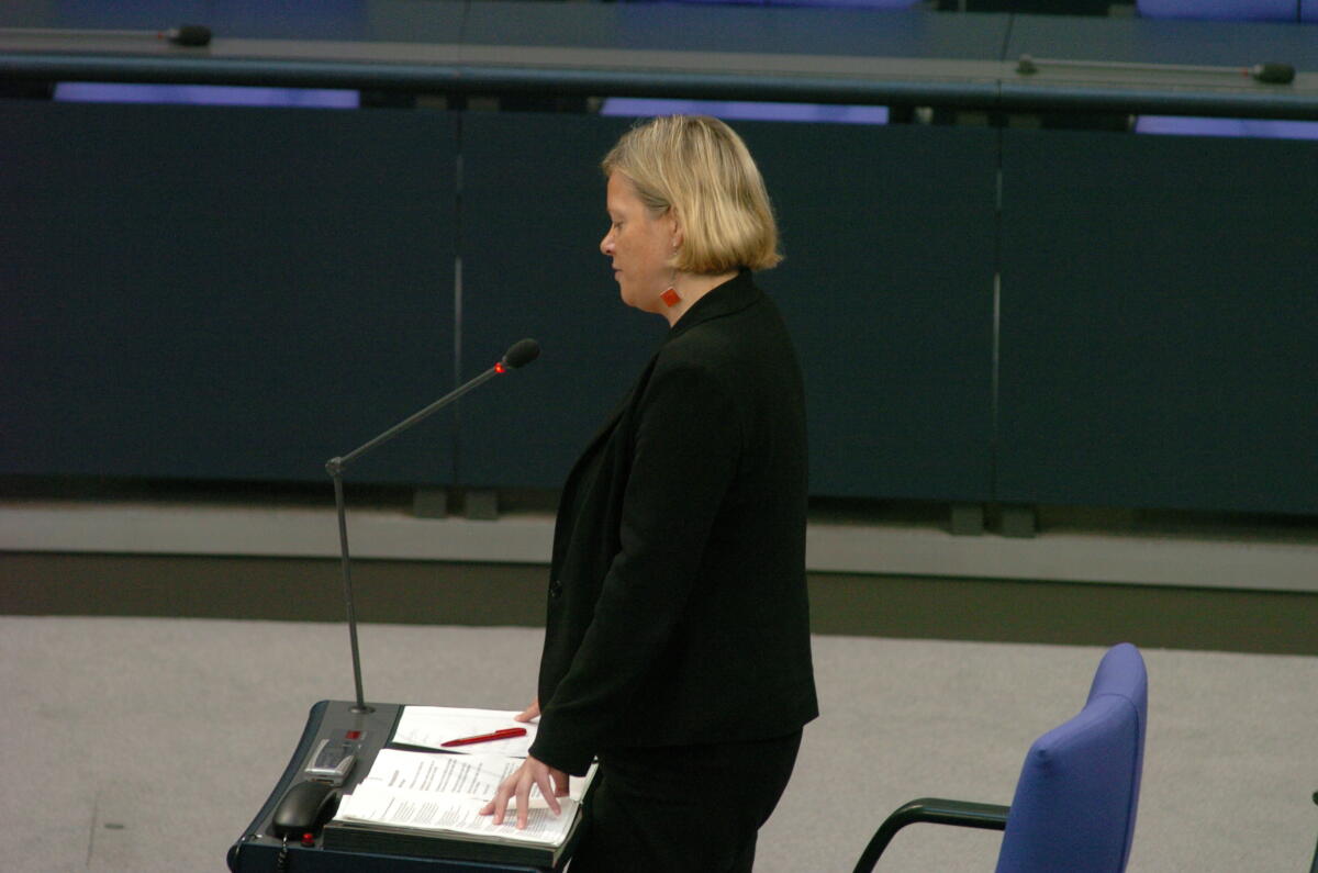 Lötzsch, Gesine Gesine Lötzsch,  DIE LINKE.,MdB.; Bundestagsabgeordnete, Abgeordnete